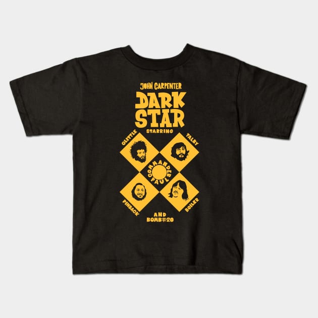 Dark Star: Embrace the Cult Classic by John Carpenter Kids T-Shirt by Boogosh